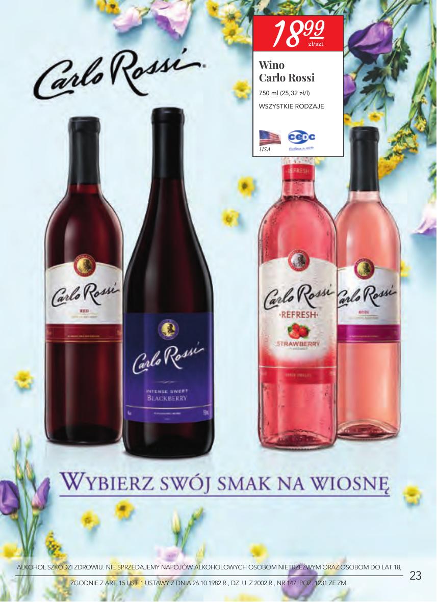 Gazetka Oferta alkoholowa