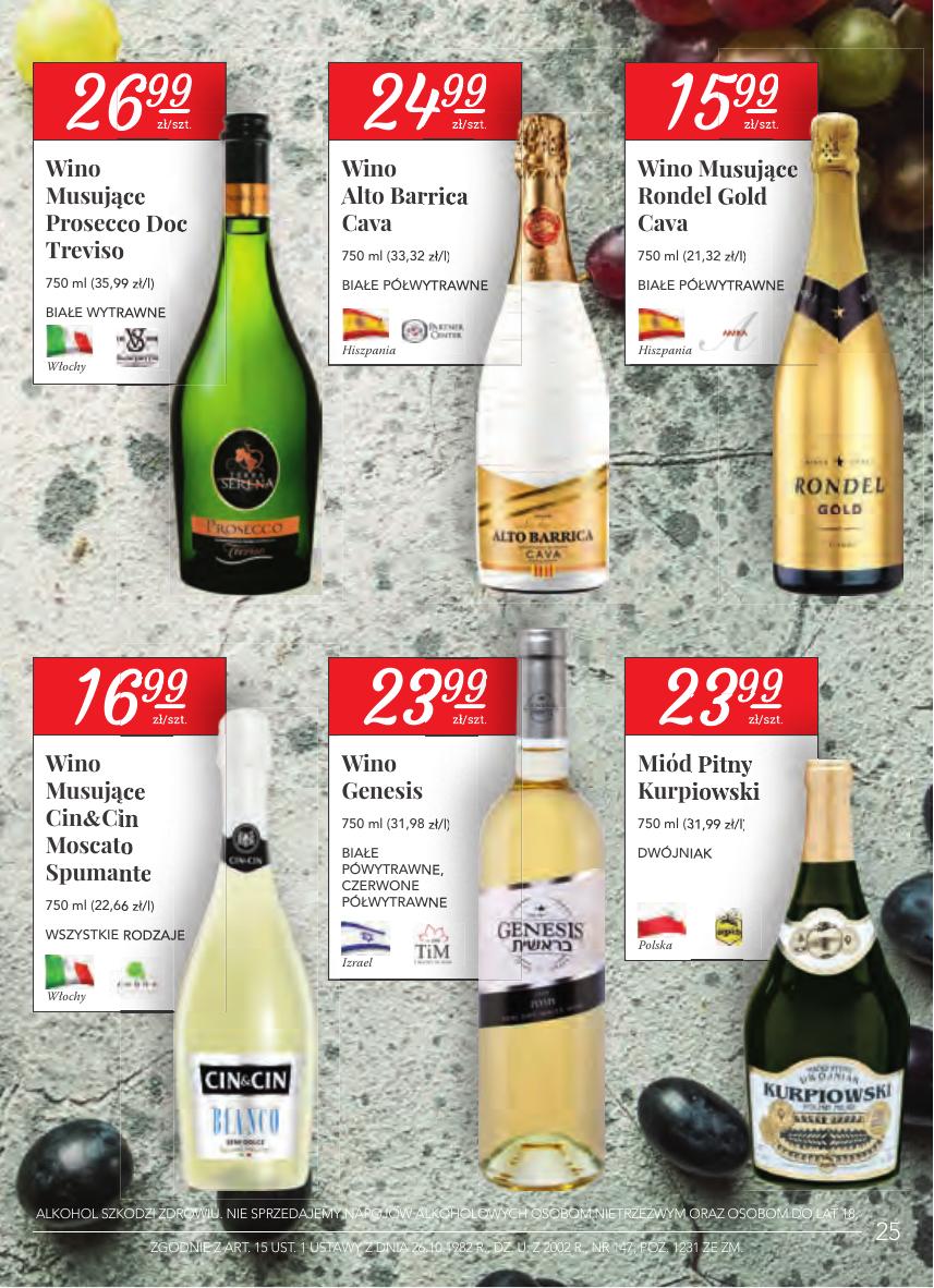 Gazetka Oferta alkoholowa