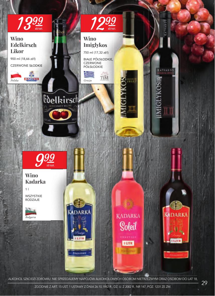 Gazetka Oferta alkoholowa