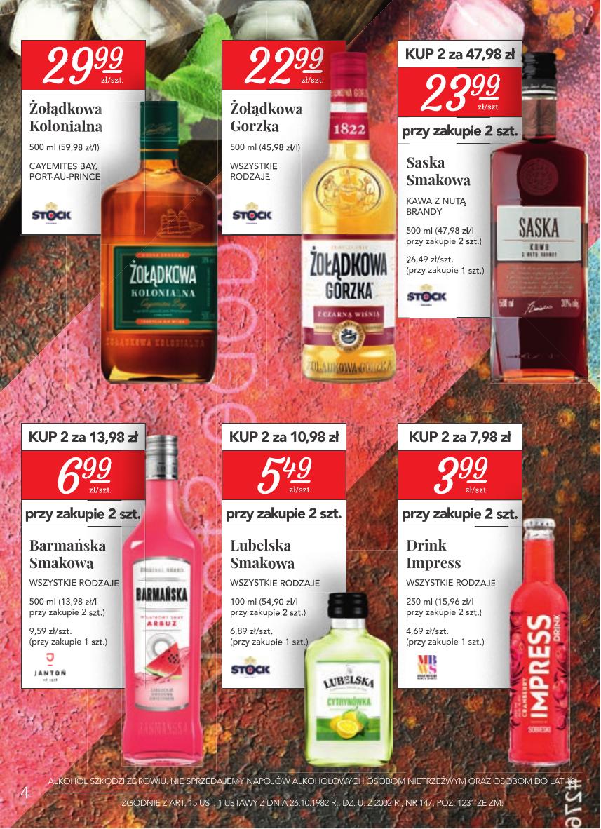 Gazetka Oferta alkoholowa