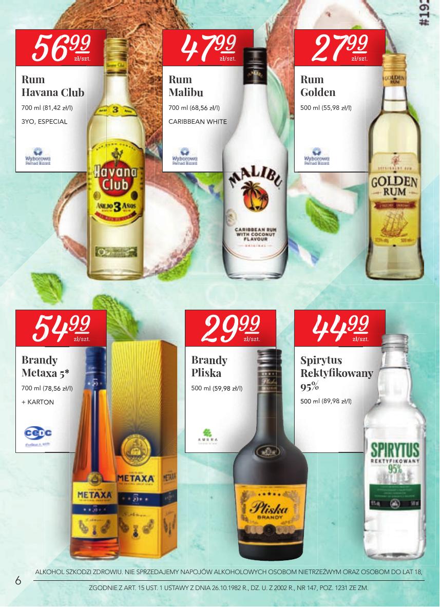 Gazetka Oferta alkoholowa