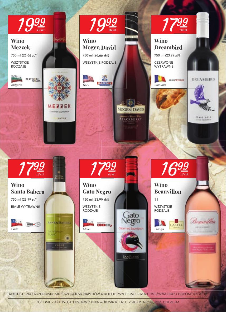 Gazetka Oferta alkoholowa