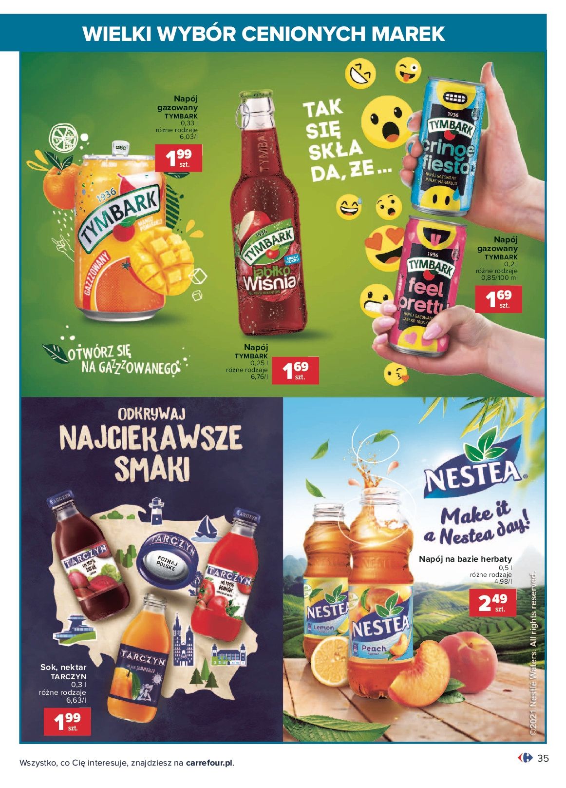 Gazetka Gazetka Wielki wybór cenionych marek