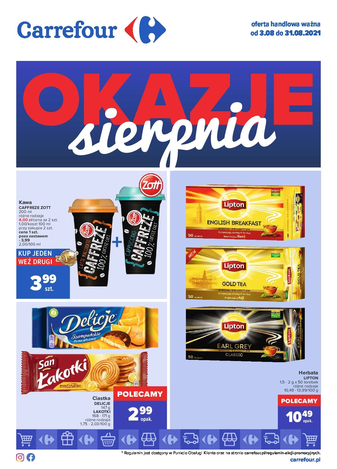 Gazetka Gazetka Okazje sierpnia