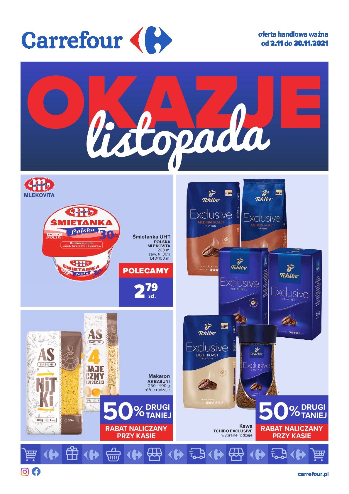 Gazetka Gazetka Carrefour Okazje listopada 