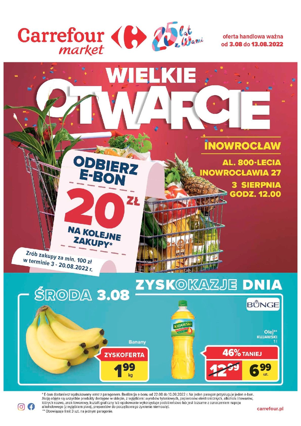 Gazetka Gazetka Wielkie otwarcie Market Inowrocław 