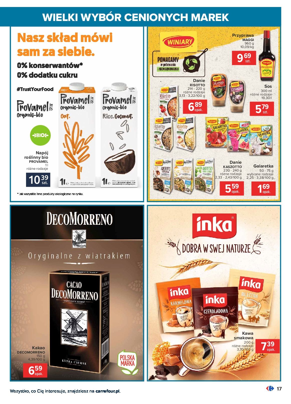 Gazetka Gazetka Wielki wybór cenionych marek