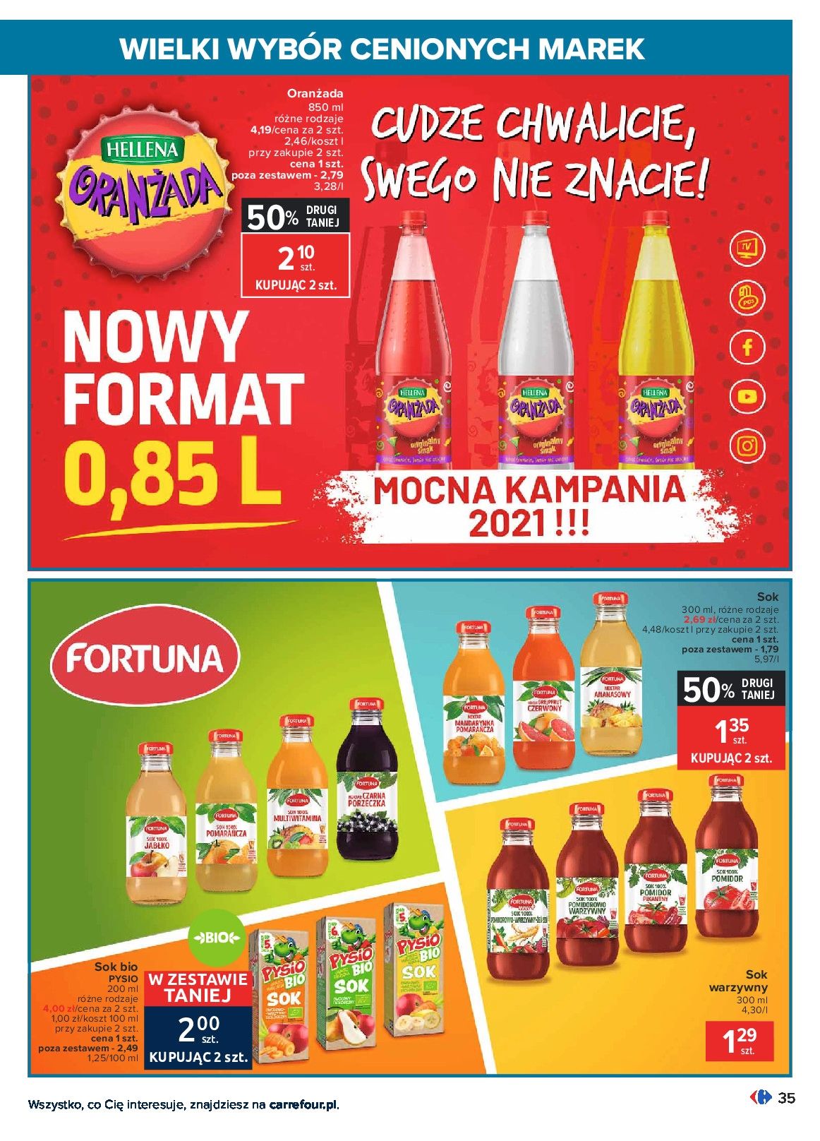 Gazetka Gazetka Wielki wybór cenionych marek