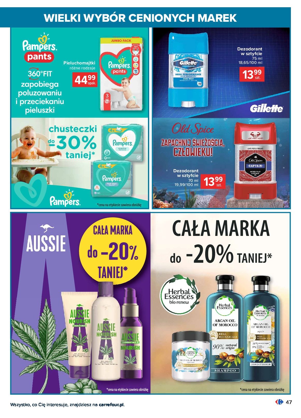 Gazetka Gazetka Wielki wybór cenionych marek