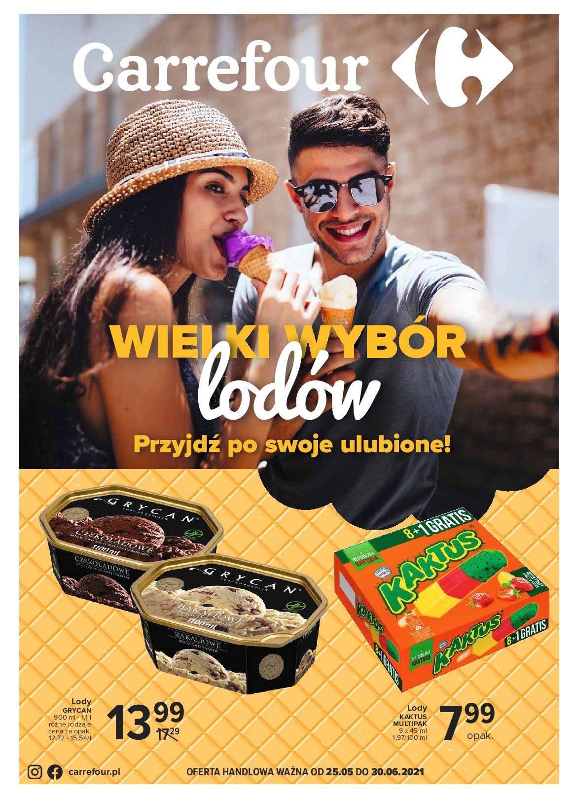 Gazetka Gazetka Wielki wybór lodów