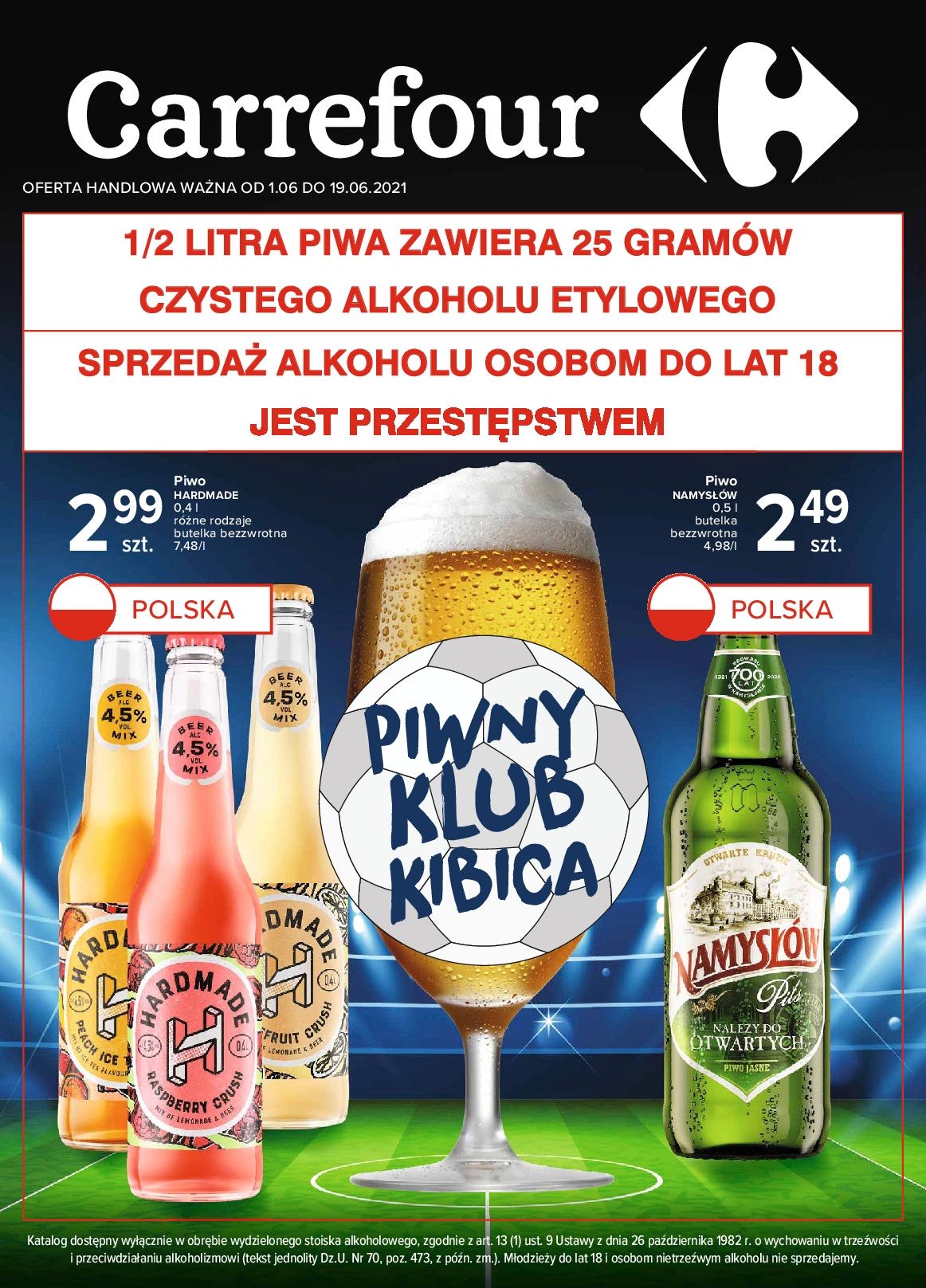 Gazetka Gazetka Piwny klub kibica